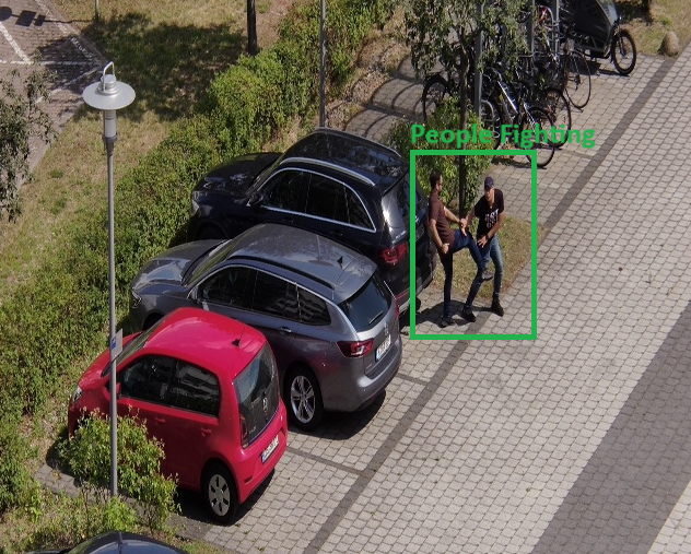 A aerial view of cars on a road

Description automatically generated