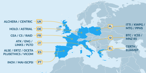 Map of APPRAISE partners